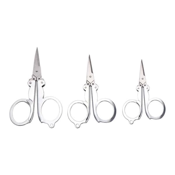 Sammenfoldelig saks mini-saks, størrelse 9,3 cm 9.3cm