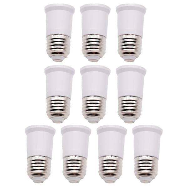 10 kpl E27-E27 LED-lamppulaajennin, joustava lampunpidikkeen jatkosovitin