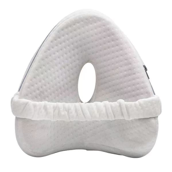 2026 Ny Superbekväm Sidoliggande Knäkudde, Ortopedisk Kudde i Memory Foam grå grey