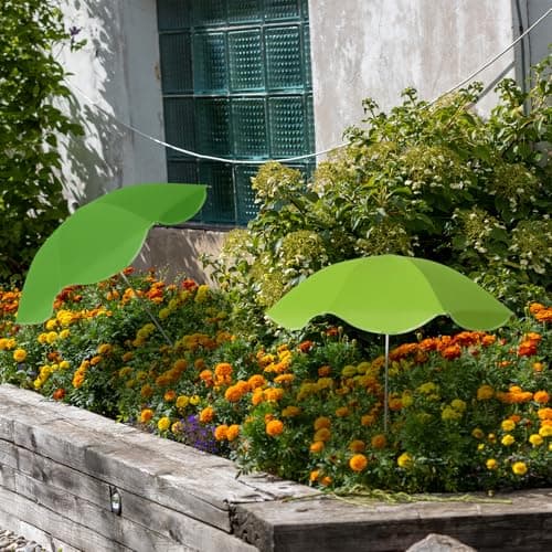 Säänkestävä kasvien varjostusvarjo Green
