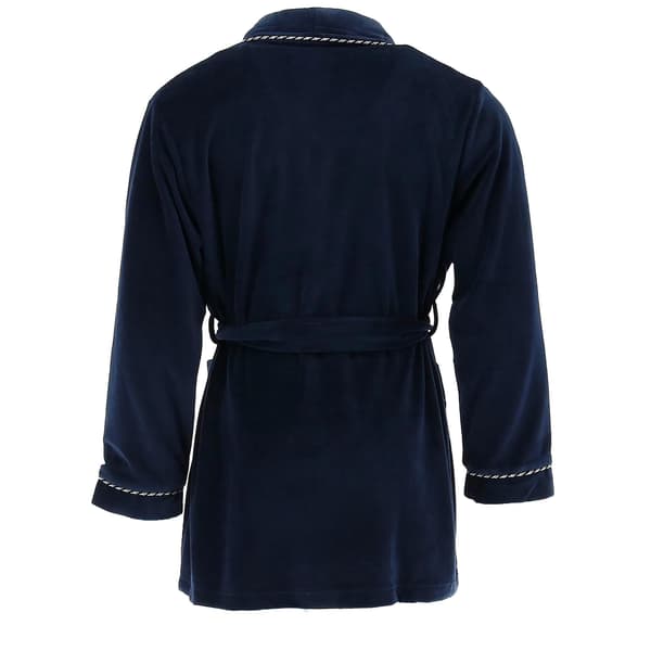 Ascentix Velour Røkejakke med satengfôr (menn) Navy Small / Medium