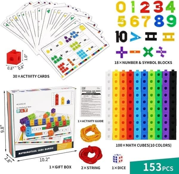 Numeropalikat-aktiviteettisetti, numerot 1-10, Pa