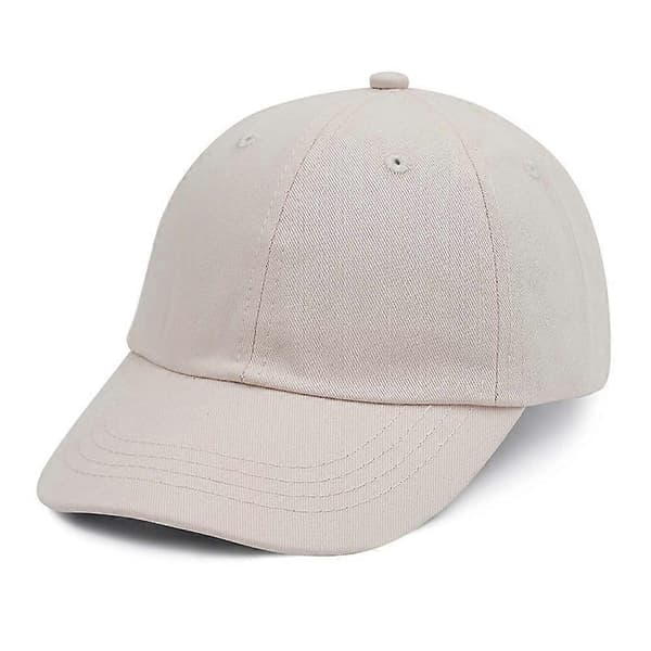 Baseballcaps for barn, justerbar solhatt med flat brem for gutter og jenter