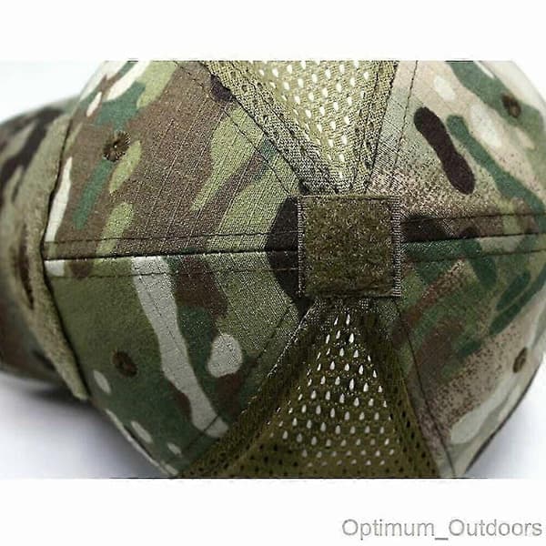 Punisher Mesh Back Baseballkeps Operators Hatt Airsoft Army Kamouflage Dödskalle Real Tree Camo