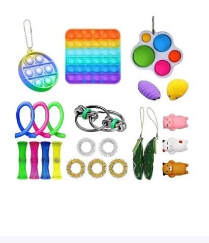 Vent Blind Box Sett Kombinasjon Julekalender Blind Box Klemmeleke