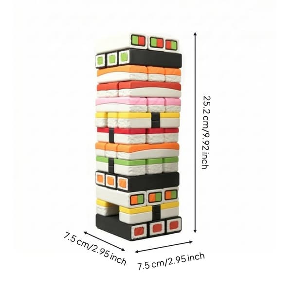 kowaku Sushi Block Stacking Game Lagdelt Lagdelt Sushi Stacking Game