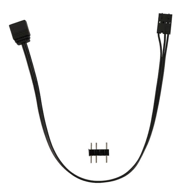Til Corsair 4PIN RGB til Standard ARGB 3-Pin 5V Adapter Stik RGB Kabel 25cm