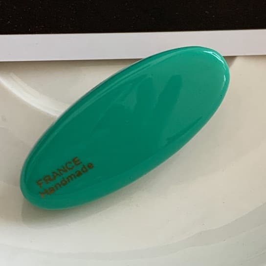 Dopamiini-karkinväriset hiusklipsit - sivuklipsi naisille ja tytöille, vihreä Green
