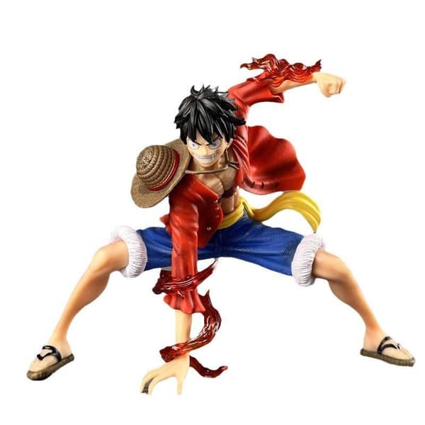 One Piece Luffy Dual Fruit spesialutgave kampfigur GK Anime-modell