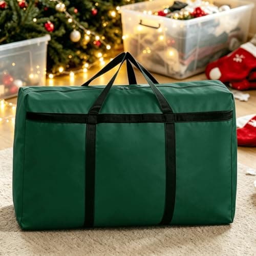 Stor Rejsetaske Sammenfoldelig Opbevaringstaske Overdimensioneret Flyttetaske Multifunktionel Håndbagage Rejsetaske, Grøn, Medium Green Medium