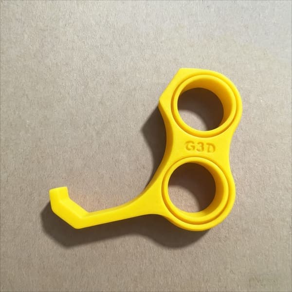 Fidget Mobilhållare Gul Yellow