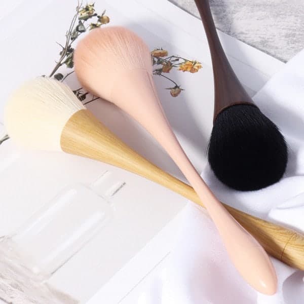 3 stk neglestyrkende støvbørste Pulverbørste Makeup Tools 3 stk