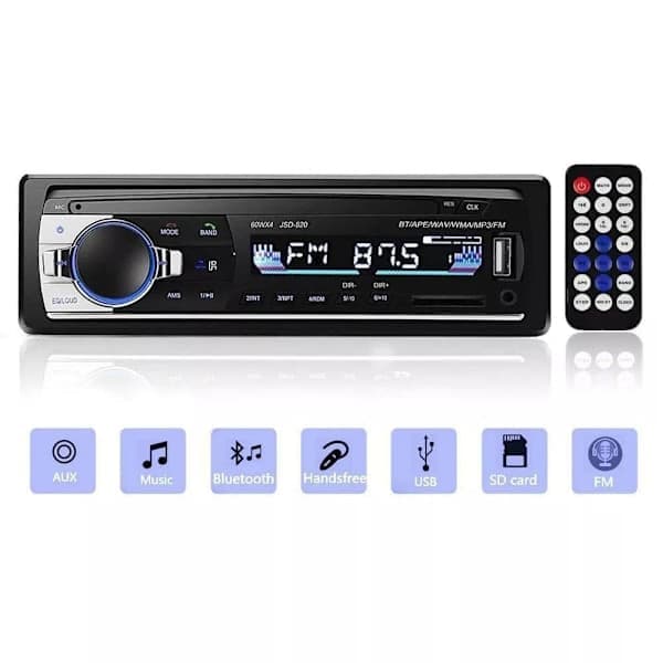 1 DIN Bluetooth bilstereo handsfree Hot C1