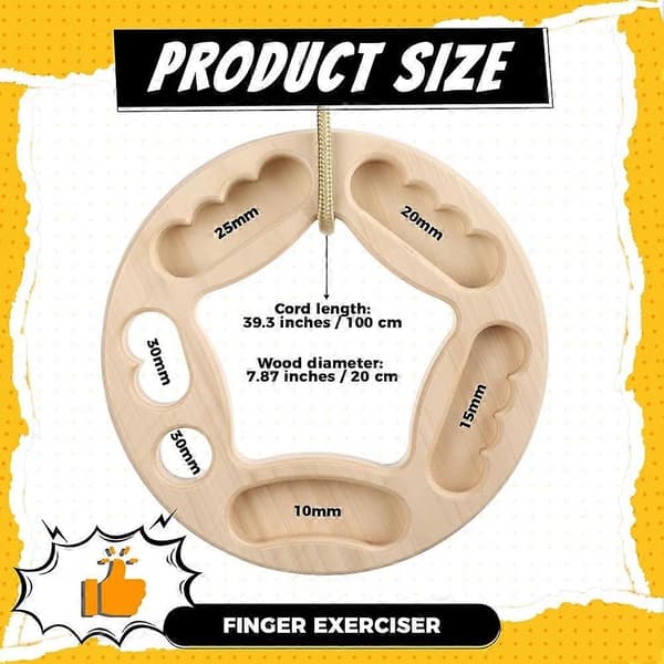Hangboard Klatring Fingerstyrker, Pull-Up Grep Armtrening Bærbart Fingerbrett