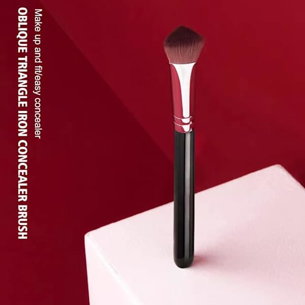 Skrå trekant concealer børste Blød bærbar multifunktionel makeup børste C9A5