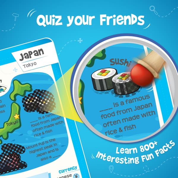 Imagimake Mapology World Flash Cards til børn 8+ år World Flashcards
