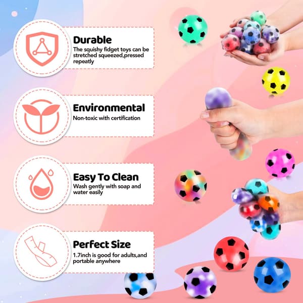 Stressbolde til voksne, Squishy Legetøj Stress Balls