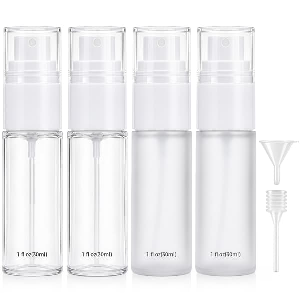 Påfyllbare sprayflasker 30 ml 4-pakning liten reiseflaske