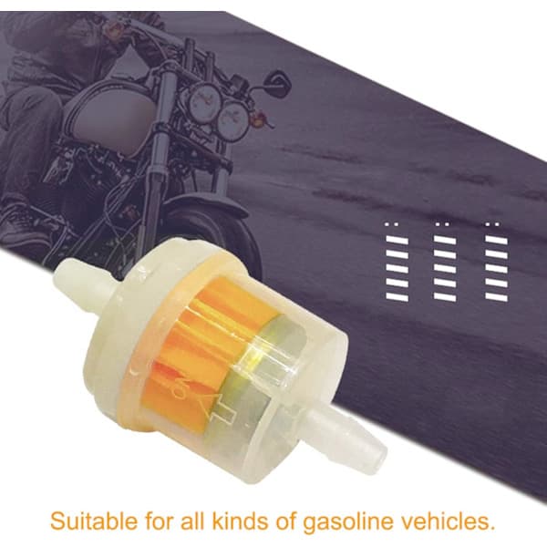 10-pakning drivstoffiltre for gressklippere mopedfiltre