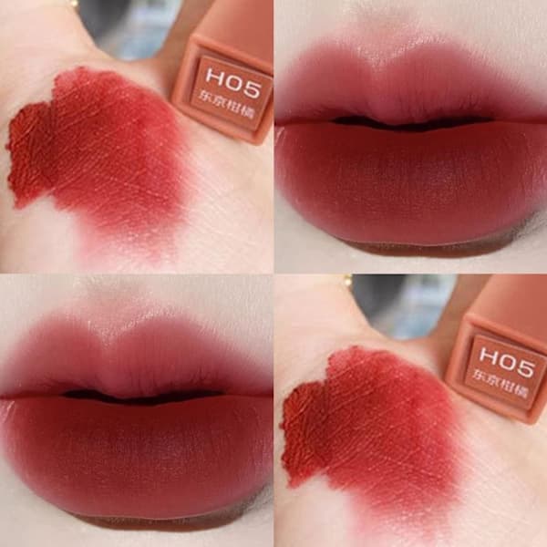 Fløjls Læbestift Lip Gloss Langvarig Læbeglans Fløjlsmat Læbestift Fuld Blød Lys J9y0 H04# one-size H04# one-size