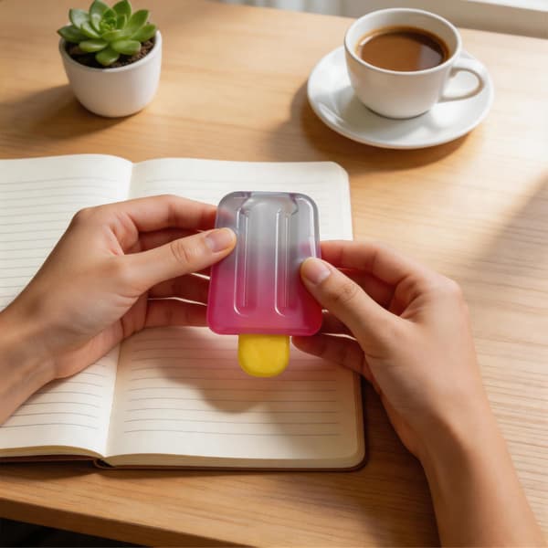 Is Squeeze Squishy, Sommer Sensorisk Stressaflastning Squeeze Squishy, Blødt Sensorisk Fidget Legetøj til Stress- og Angstaflastning, Fødselsdagsgave &
