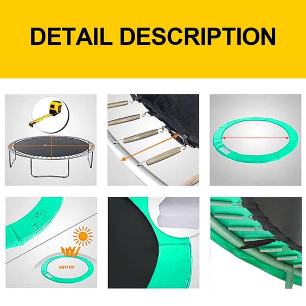 Trampolinpude - Udskiftning af trampolinpolstring | Udskiftning af trampolin 10ft