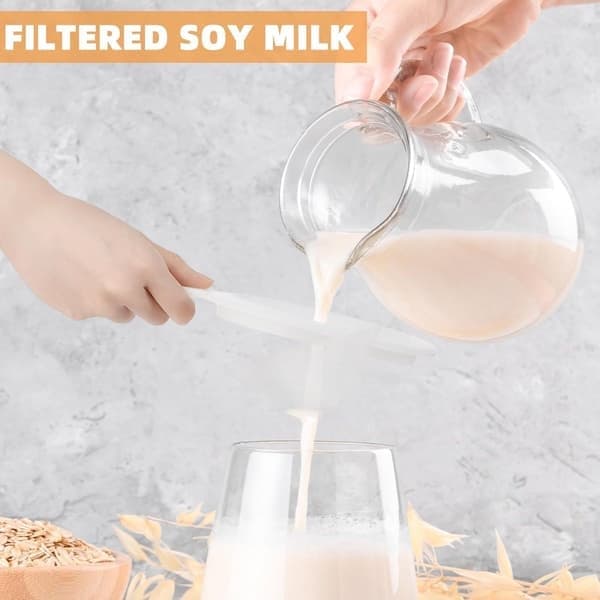 Plastiknet-si, 2 dele, finmasket nylonsi med håndtag, til te, mel og juice