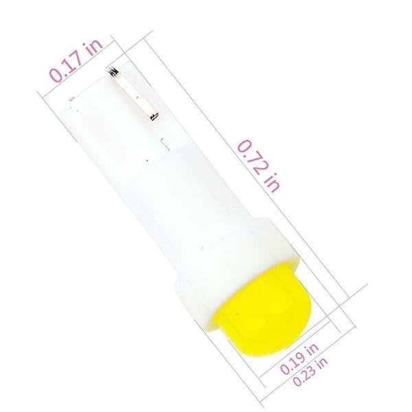 T5 LED-polttimot kojelaudan valoksi VIHREÄ 20 KPL, Vihreä, 20 kpl Green 20Pcs-20Pcs