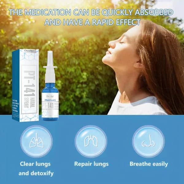 20 ml PT-141 Nesespray Prostatapleie Støttespray