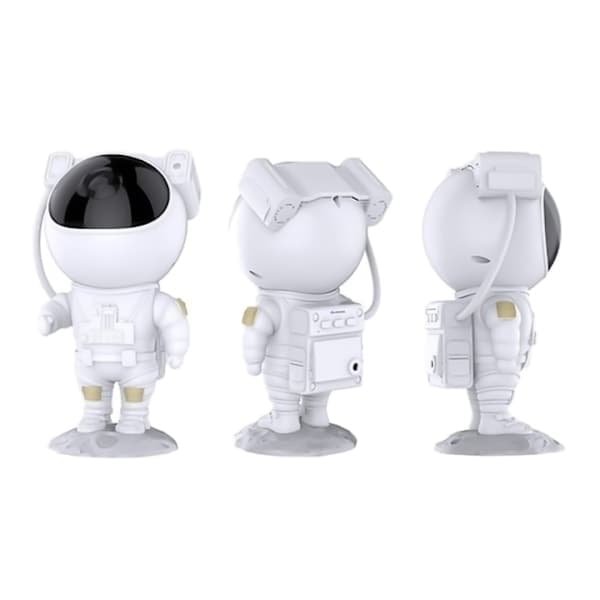 Nattlampe - Stjerneprojektor med LED-lampe - Astronaut