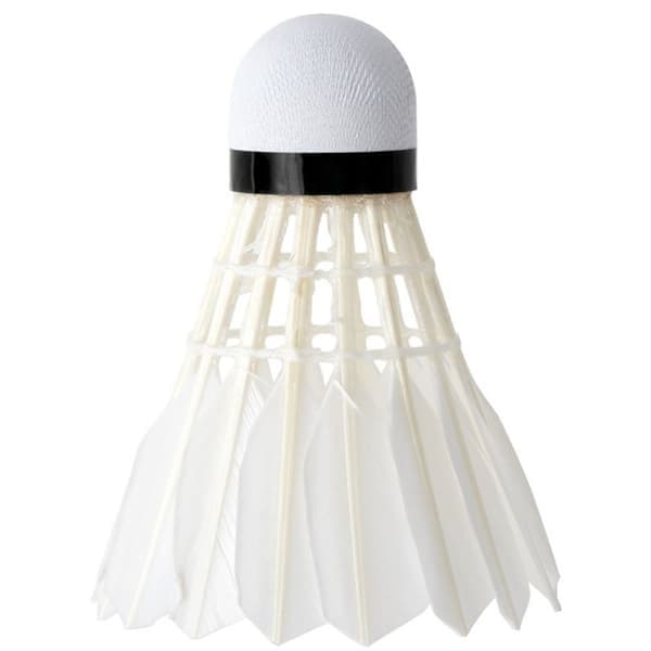 3/6/12 stk. badmintonbolde fjerbolde 6 stk., 6 stk. 6Pcs 6Pcs