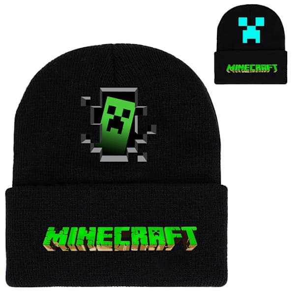 Cool Minecraft-hat til drenge, julegave B 17*20cm