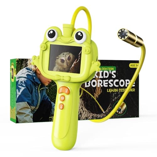 Starpark Kids Borescope-kamera, STEM-læringsleke for gutter og jenter 3+ år Grass Green