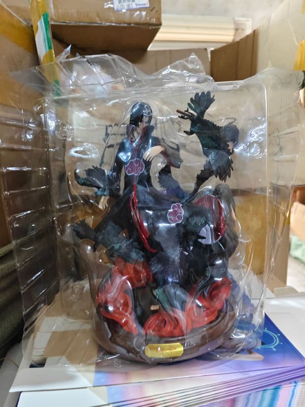 Naruto Itachi Uchiha Kråke Tohodet Figur Anime Statue Modell Gave