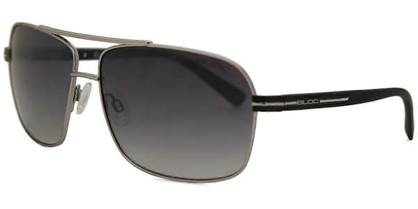 Bloc Pilot F450 Full Rim Sorte Pilot Solbriller til Mænd UV3 Original