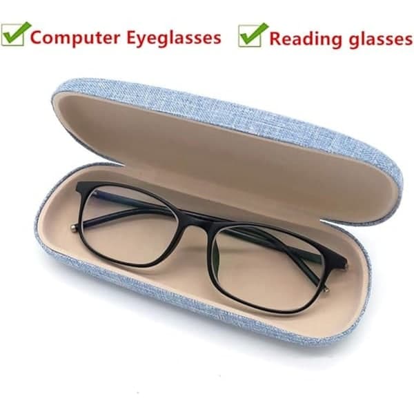Etui, (4 stk.) Unisex Hardt Skall Brilleetui Prot