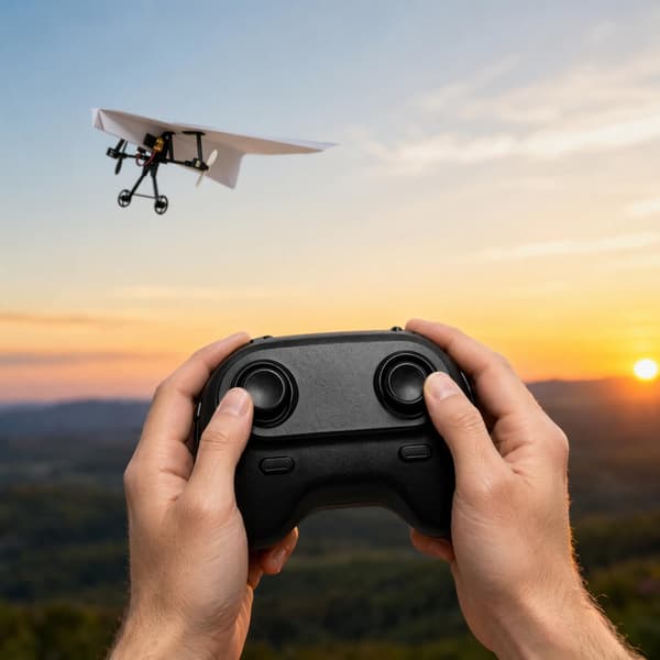 RC Papirflysett med Gyro-stabilisator, DIY Elektrisk Fjernkontroll, Doble Propeller, Lett Sammenleggbar, Papirflykaster