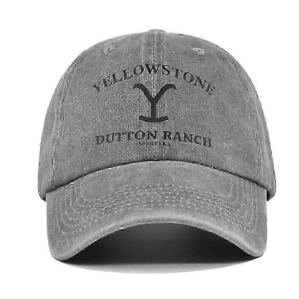 Yellowstone Dutton Ranch Vintage Baseballhette UV-beskyttelse Unisex Snapback-hatt Wine