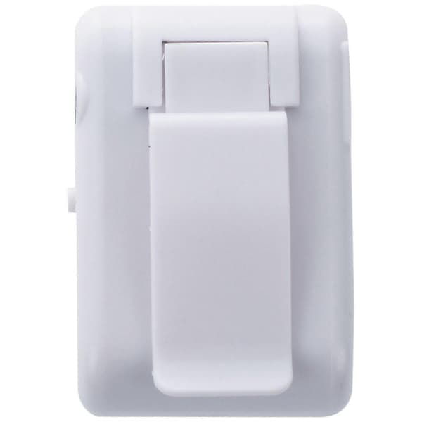 Mini spegelklämma USB digital MP3 musikspelare stöder 8 GB SD TF-kort vit vit White