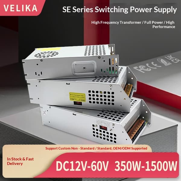VELIKA AC til DC strømforsyning 36V 350W-2000W svitsjetransformator for LED-stripe, sikkerhetskamera, motor 36v 360w 36V 360W