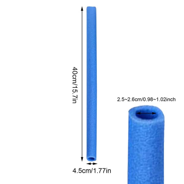 Trampoline Skumstanghylser 15,7 tommer 12 stk Universell Vanntett Blue