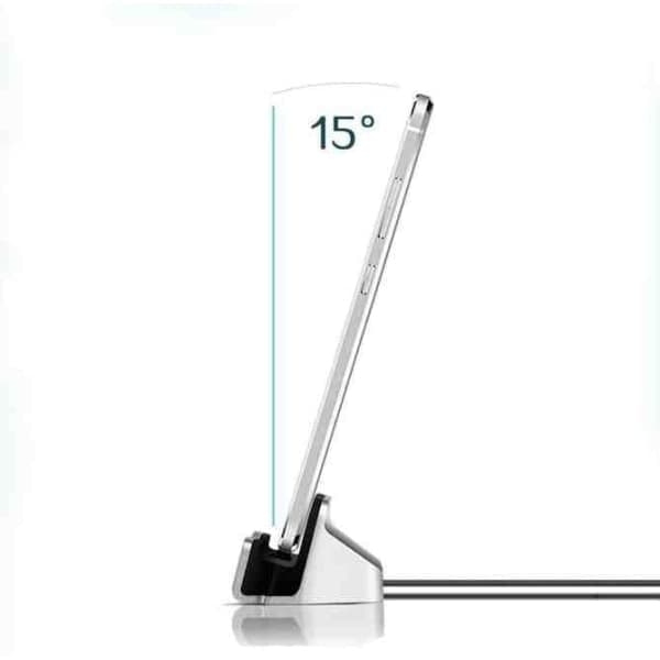 iPhone - Lightning-ladedokking sølv Silver