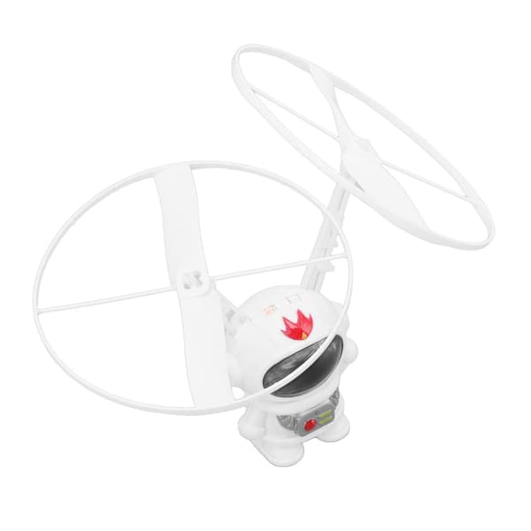 Astronaut Flygande Leksak Intelligent Levitation Induktionshelikopter för Barn Plast (Vit) White