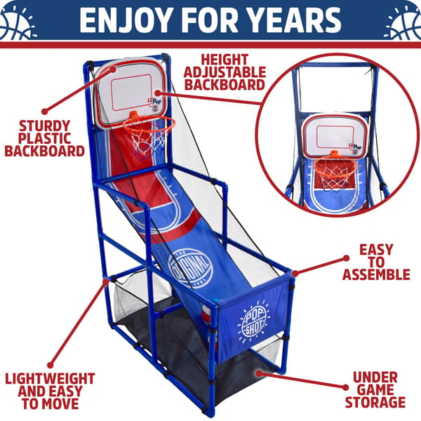 Pop-A-Shot Lil' Pop | Lasten ja taaperoiden sisäkoripallopeli