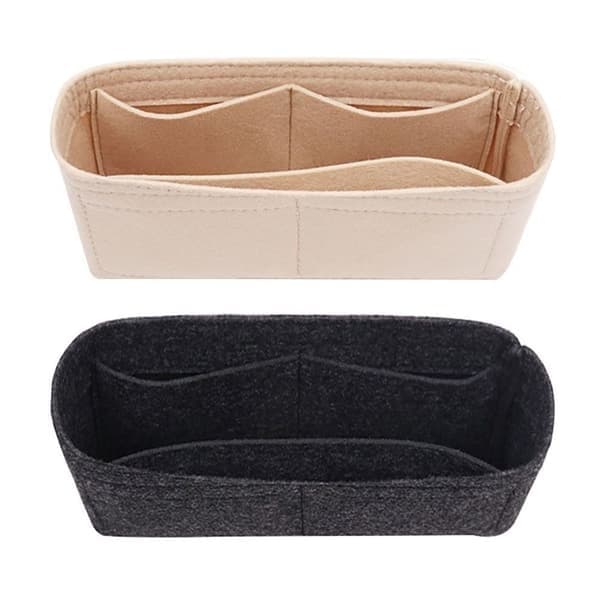 Filtinnsats for veske, beige, størrelse S Beige S