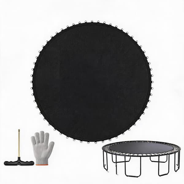 Trampolin udskiftningsmåtte, trampolin springmåtte til 12/14/15 fod rund ramme