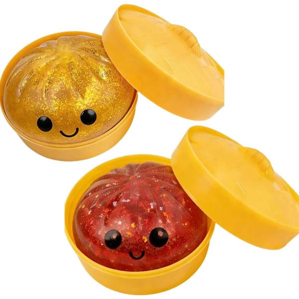 Glitterklimp, Glitterklimp Squishy Box, Klimp Squishy, Angstdempende Fidget, Myk Klembar Dekompresjonsdeig 2stk-e 2pcs-e