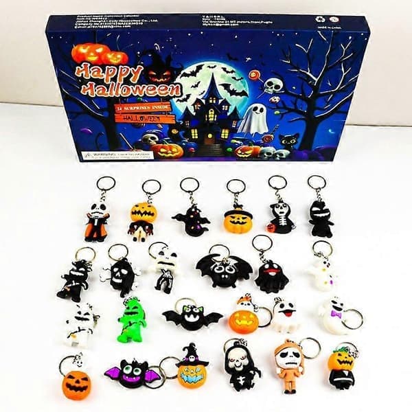 Blind Box Nedtællingskalender, 24-dele Sæt Jule Avengers Byggeklodser