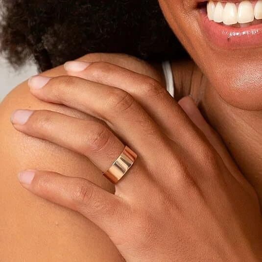 4-pack magnetisk ring - Justerbar anti-snarkring, terapeutiska magnetringar, unisex