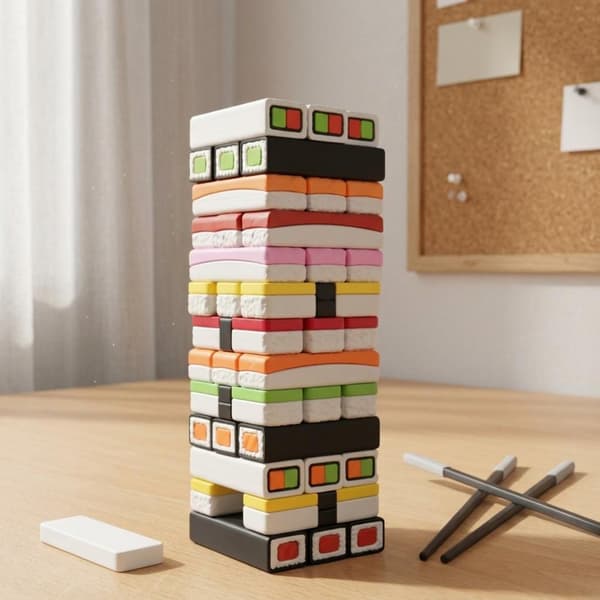 kowaku Sushi Block Stacking Game Lagdelt Lagdelt Sushi Stacking Game